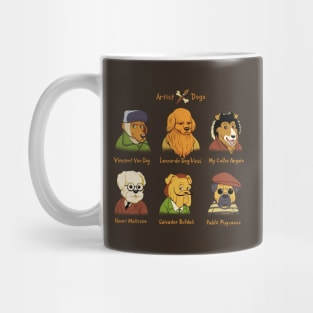 Artist Dogs Mug